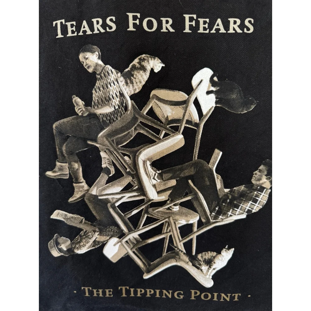 Tears For Fears The Tipping Point World Tour 2022 VIP Swag Tote Bag